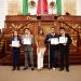 Con la aprobación de dos acuerdos y ocho dictámenes, concluyó el Primer Parlamento de las Personas Jóvenes del Congreso de la Ciudad de México III Legislatura, el cual contó con la participación de 66 diputadas y diputados juveniles y 20 suplentes. FOTO: Especial