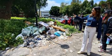 La Cuauhtémoc erradica ‘basurero’ clandestino en Tlatelolco