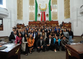 El vocero de Morena en el Congreso de la Ciudad de México, Paulo García aseveró que existe un trabajo real a favor de los jóvenes, pero se dijo en contra de partidizar los espacios legislativos diseñados para dicho sector de la población. FOTO: Especial