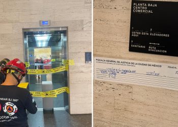 La Fiscalía General de Justicia de la CDMX tomó conocimiento de los hechos e inició las investigaciones por el presunto delito de lesiones culposas derivadas de la caída. FOTO: Especial