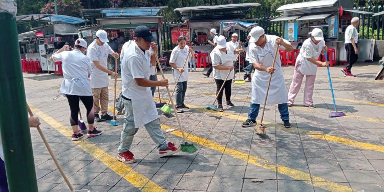 Comerciantes de vía pública y Alcaldía BJ recuperan espacios en colonia Nonoalco