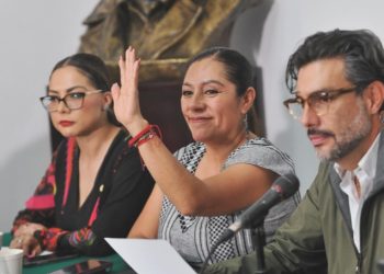 “Lo importante es cómo votan en el Congreso”, respondió la presidenta a pregunta expresa sobre las declaraciones del senador del PVEM, Luis Armando Melgar –cercano al dueño de TV Azteca–, quien dijo que van a analizar si en el 2027 hacen alianza con Morena. FOTO: Especial