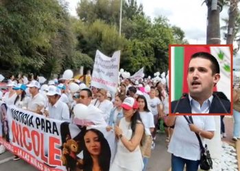 “Nicole no es una cifra, no es una estadística más. Es un nombre, un rostro, un sueño roto, una familia destruida. (…) Hoy, la memoria de Nicole nos debe llevar a una legislación justa, humana y protectora”, expresó el diputado Haces Lago al presentar la iniciativa. FOTOS: Especial