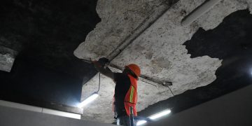 Alcaldía BJ realiza mantenimiento a la Alberca Olímpica