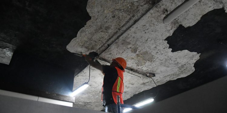 Alcaldía BJ realiza mantenimiento a la Alberca Olímpica