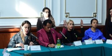 Las Comisiones Unidas de Inclusión, Bienestar Social y Exigibilidad de Derechos Sociales y de Igualdad de Género del Congreso capitalino aprobaron el acuerdo que establece el proceso para la realización de la etapa previa de la consulta sobre un Sistema Público de Cuidados de la Ciudad de México. FOTO: Especial