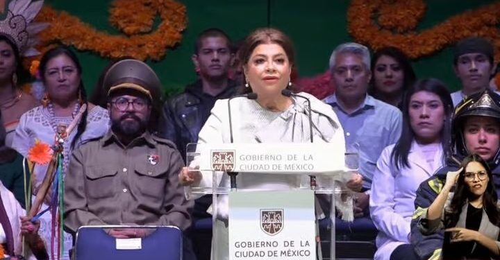 Clara Brugada anda nerviosa por la otra fiestecita que quiere armar por su “Primer Informe de Gobierno”, pues la pretende hacer en el Auditorio Nacional y no está segura que lo van a llenar. FOTO: Especial