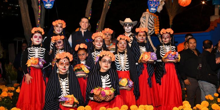 Inician festividades por el Día de Muertos en Benito Juárez