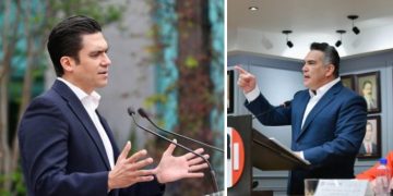 Tanto Alejandro Moreno como Jorge Romero, por su trayectoria y el balance de sus actuaciones en el servicio público, sin proponérselo encajan en el papel histórico del Caballo de Troya. FOTOS: Especial