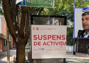 Al presentar una iniciativa para crear un fondo verde para las Alcaldías con recursos de la publicidad exterior, el alcalde de Miguel Hidalgo, Mauricio Tabe aseveró que el Tribunal de Justicia Administrativa de la Ciudad de México en algunos casos se ha “puesto de lado” de los intereses en perjuicio de la ciudadanía. FOTO: Especial