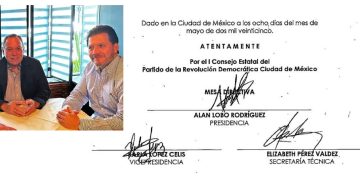 Pruebas: Lobo Román quería imponer a su hijo como presidente del PRD CDMX