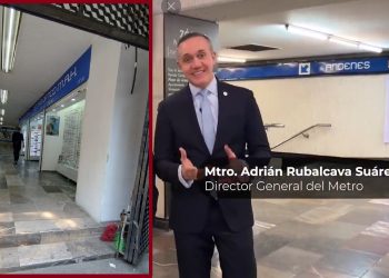 Diputados de Morena se rasgan las vestiduras ante "privatizaciones", pero tienen en su gobierno a funcionarios que se destacan por ser “privatizadores”. Es el caso del director general del Metro, Adrián Rubalcava, quien en una lógica “neoliberal”, desde que asumió el cargo ha concesionado espacios públicos que ya se habían recuperado. FOTO: Especial / X - @AdrianRubalcava