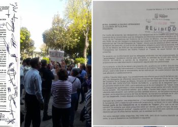 Otra vez, trabajadores de la Alcaldía Tlalpan acusaron a la edil de Morena, Gabriela Osorio de robarles dinero, de a 500 por cada uno de los 4 mil trabajadores, lo que suma 2 millones de pesos. ¿Dónde está el dinero? FOTO: Especial