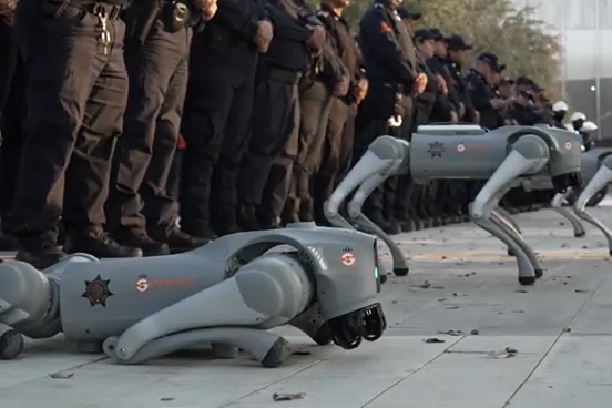 ¿Perros robot para el Mundial en el Azteca?