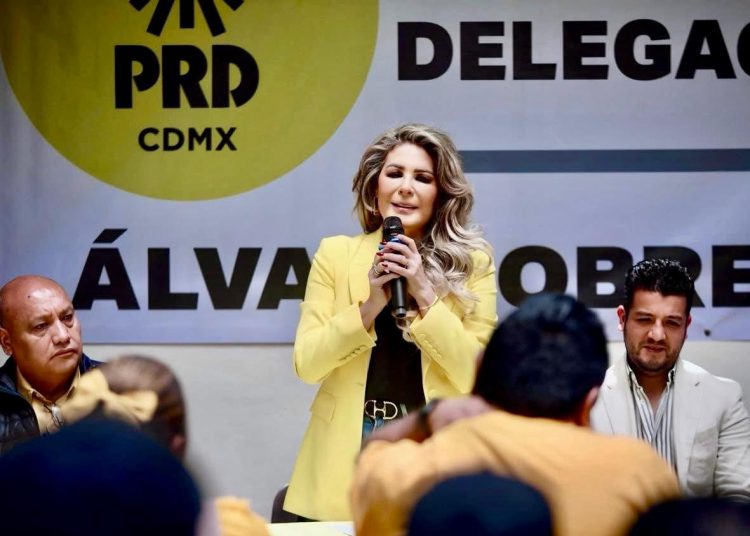 La presidenta del Partido de la Revocación Democrática (PRD) Ciudad de México, Nora Arias Contreras advirtió que el organismo político atraviesa un momento clave que requiere liderazgo, lealtad, claridad política y trabajo territorial para reconstruir la confianza ciudadana. FOTOS: Especial