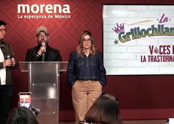 Algunos diputados de Morena en el Congreso capitalino crearon desde hace más de un año 'La Chilanguera', un espacio de conferencias de prensa dominicales que se convirtió en la 'Grillochilanguera'. NOTA: La imagen es un meme a partir de la imagen original