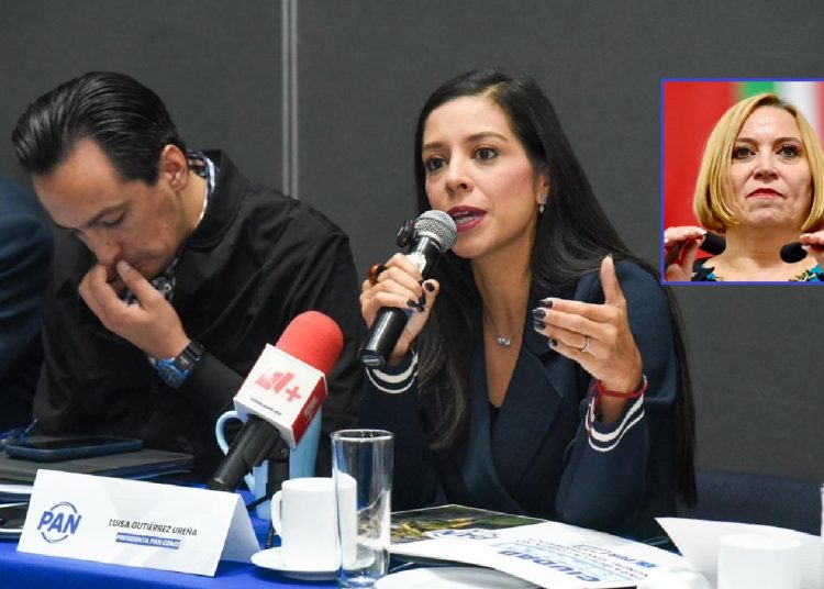 Algo seguro que anda mal en el PAN de la Ciudad de México, porque el partido hizo una conferencia de prensa para posicionarse sobre el Plan General de Desarrollo (PGD) 2025-2045 y no convocaron a su diputada experta en el tema, Olivia Garza. FOTOS: Especial