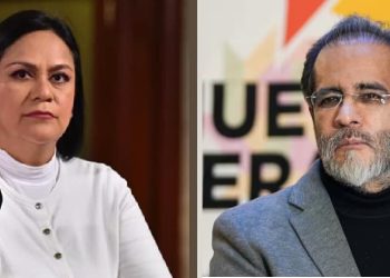 Si se concreta lo que todo mundo dice en Morena, la 'escuela de las ligas' llegará a la Presidencia nacional de ese partido, cuando la todavía secretaria del Bienestar, Ariadna Montiel, alumna y hechura política de René Bejarano (a) 'El Señor de las Ligas', sea designada presidenta. FOTO: Especial / RRSS