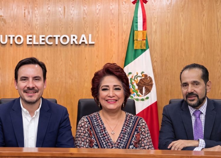 Nos aseguran que el karma sí existe, y que el proceso de selección de consejeros del INE nos da muchos ejemplos de ello, en las personas de Patricia Avendaño, Ernesto Ramos y Bernardo Valle, consejeros y ex consejero del IECM. FOTO: Especial - Edición IA Gemini
