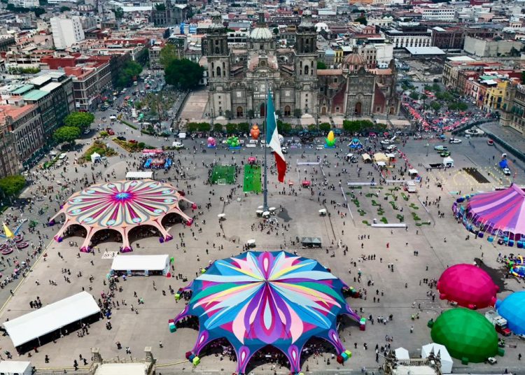 Inaugura Brugada ‘Zocalito de las Infancias', más de 100 actividades infantiles