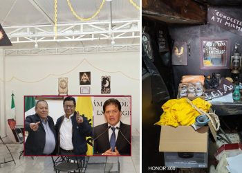 ¿Para qué más utilizó Estrada ese inmueble del PRD en Iztacalco? Ahí se encontraron símbolos e imágenes para hacer rituales, lo que coloquialmente también se le llama “brujería”, un término muy popular y genérico para identificar a quienes practican la santería y otras actividades esotéricas. FOTOS: Especial