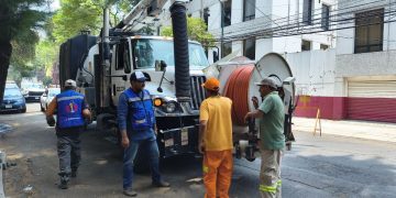 Aplican operación Vactor en la Doctores contra inundaciones
