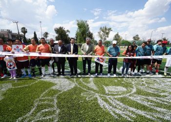 El Gobierno de la CDMX invierte 305 millones de pesos para rehabilitar 500 canchas y consolidar a la metrópoli como la Capital Deportiva de cara al Mundial 2026.