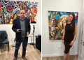 Este jueves, en Madrid, España, se presentó la iniciativa Punto Focal, un espacio abierto al arte liderado por los mexicanos Itzel Martínez y Juan Arias, quienes han desarrollado un proyecto colaborativo para apoyar a artistas mexicanos que buscan sitios para exponer sus obras. FOTO: Especial