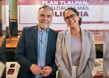 La alcaldesa de Tlalpan, Gabriela Osorio logró lo que pocos veían posible: unificó a Morena… ¡en su contra! La implicación de eso es que ya no se ve algún escenario medianamente probable de que pueda ser reelecta en la Alcaldía. FOTOS: RRSS Gabriela Osorio / portada libro citado.