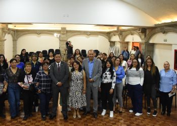 El “Curso de Formación Política para Mujeres Sindicalistas” se llevó a cabo en el Auditorio “Benito Juárez”, ubicado en el edificio “Zócalo” del Congreso local, y fue impartido por la activista y feminista Wendy Castalia.